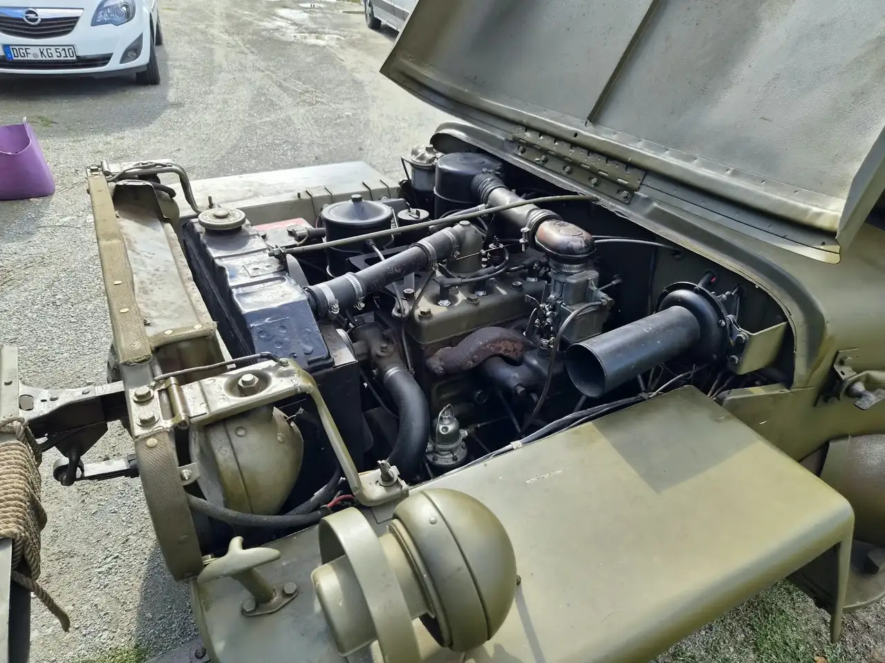 Jeep Willys Militärische Ausstattung, foto 8