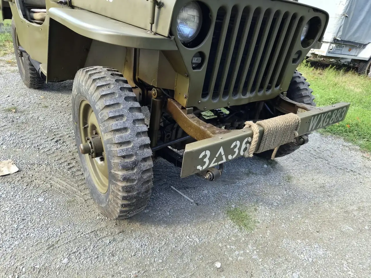 Jeep Willys Militärische Ausstattung, foto 7