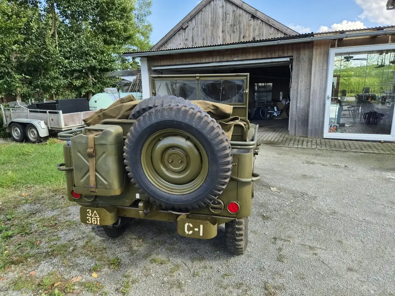 Jeep Willys Militärische Ausstattung, foto 3