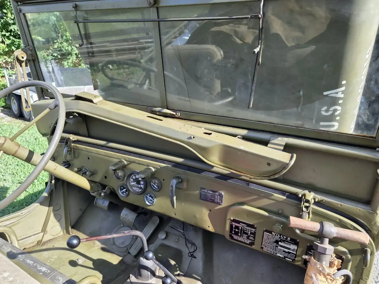 Jeep Willys Militärische Ausstattung, foto 10