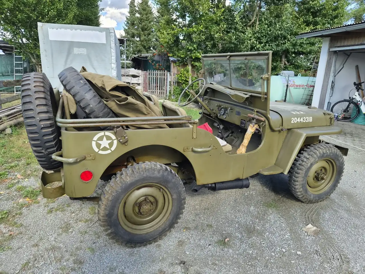 Jeep Willys Militärische Ausstattung, foto 6