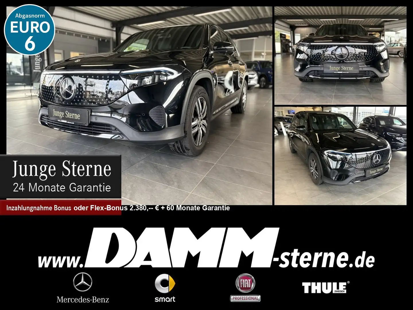 Mercedes-Benz EQB 300 EQB 300 4M ElectricArt/360°/Memory/FAP/AHK/+Flex Schwarz - 1