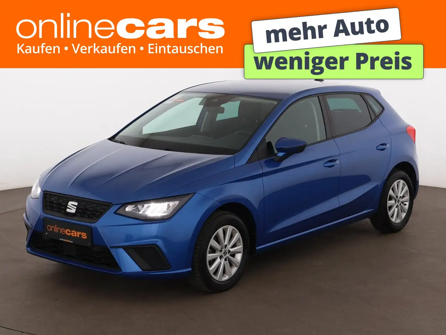 SEAT Ibiza 1.0 TSI Style LED RADAR SITZHZG R-CAM TEMP Blau - 1