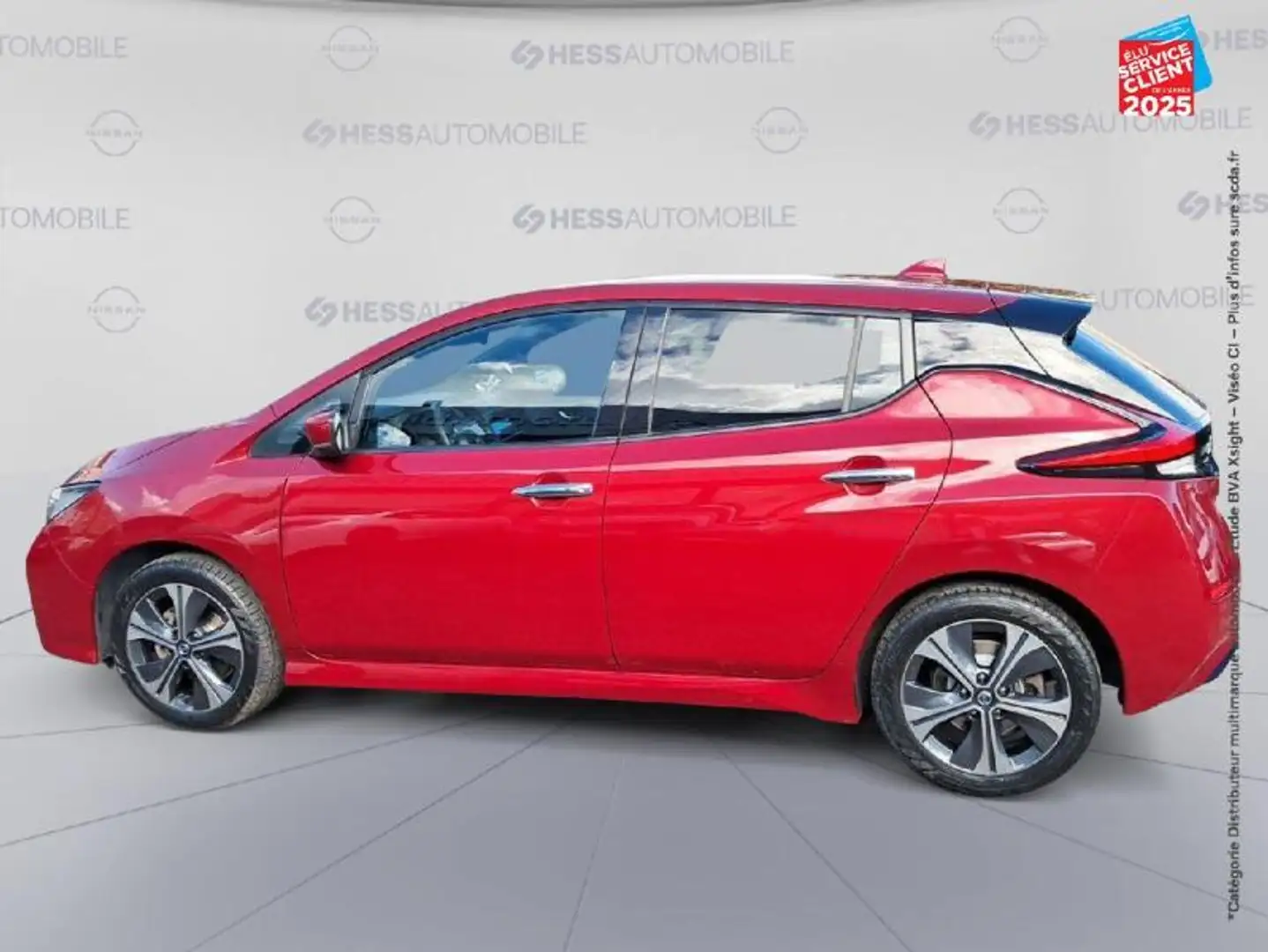 Nissan Leaf 217ch 62kWh Tekna 19.5 6cv Rouge - 2