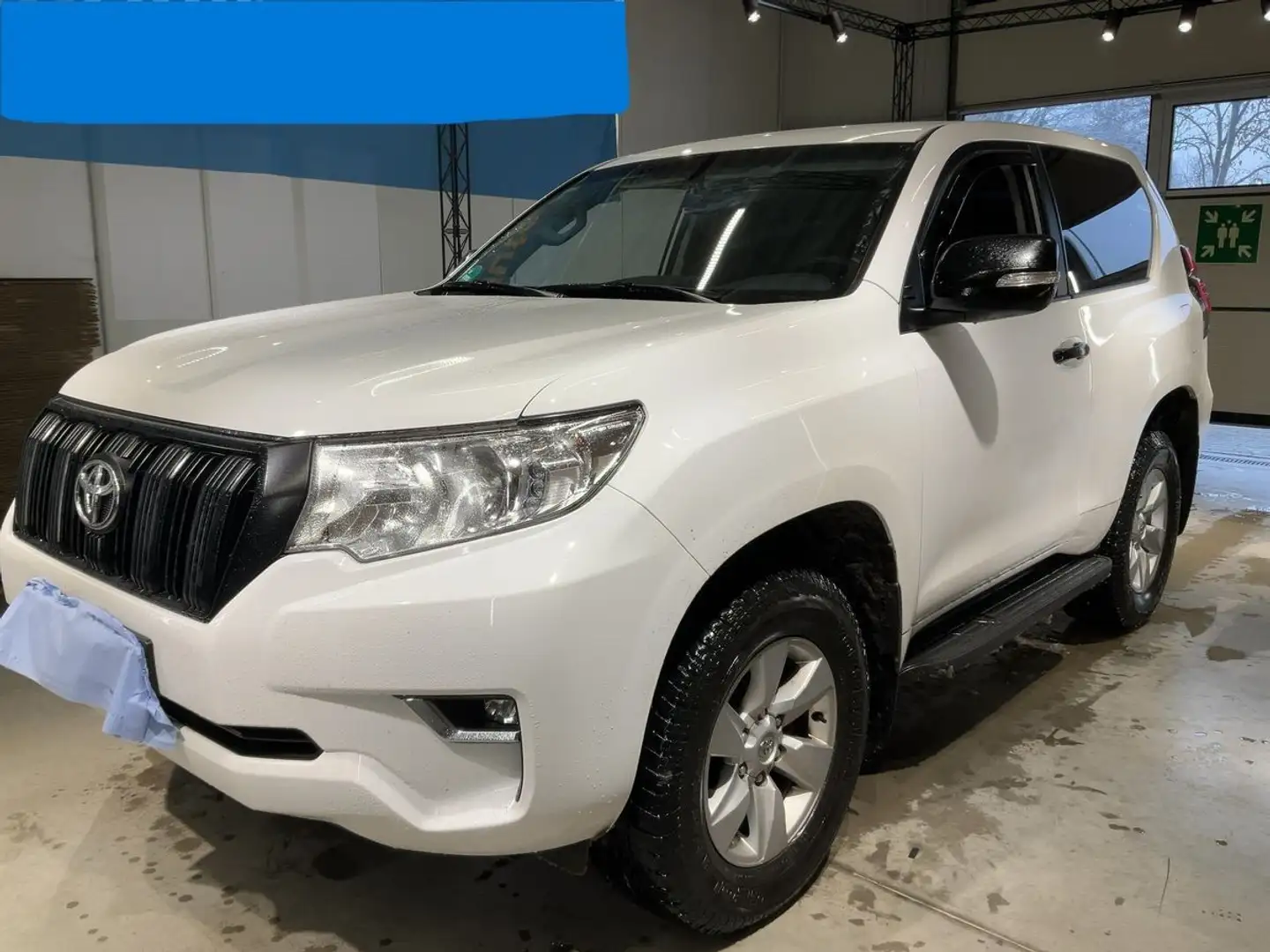 Toyota Land Cruiser 3-TÜRIG AHK PDC DT.FZG GARANTIE Weiß - 1