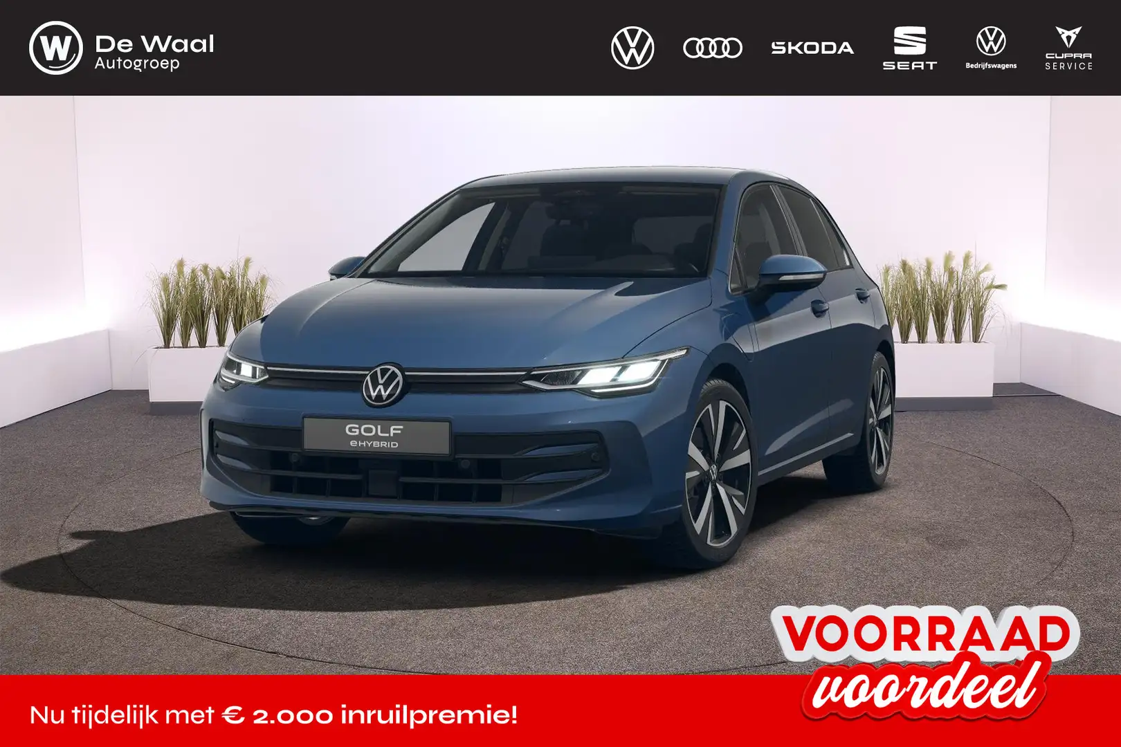 Volkswagen Golf Life Edition 1.5 DSG eHybrid Blauw - 1