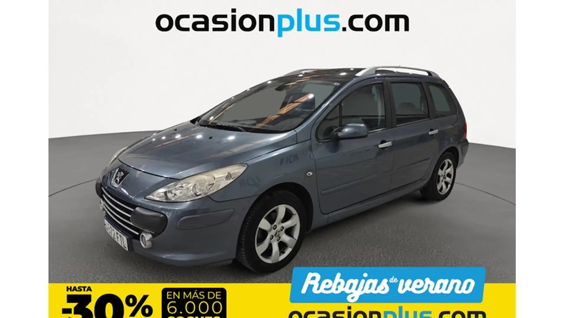 Peugeot 307 SW 1.6HDI Pack+ 110 Gris - 1