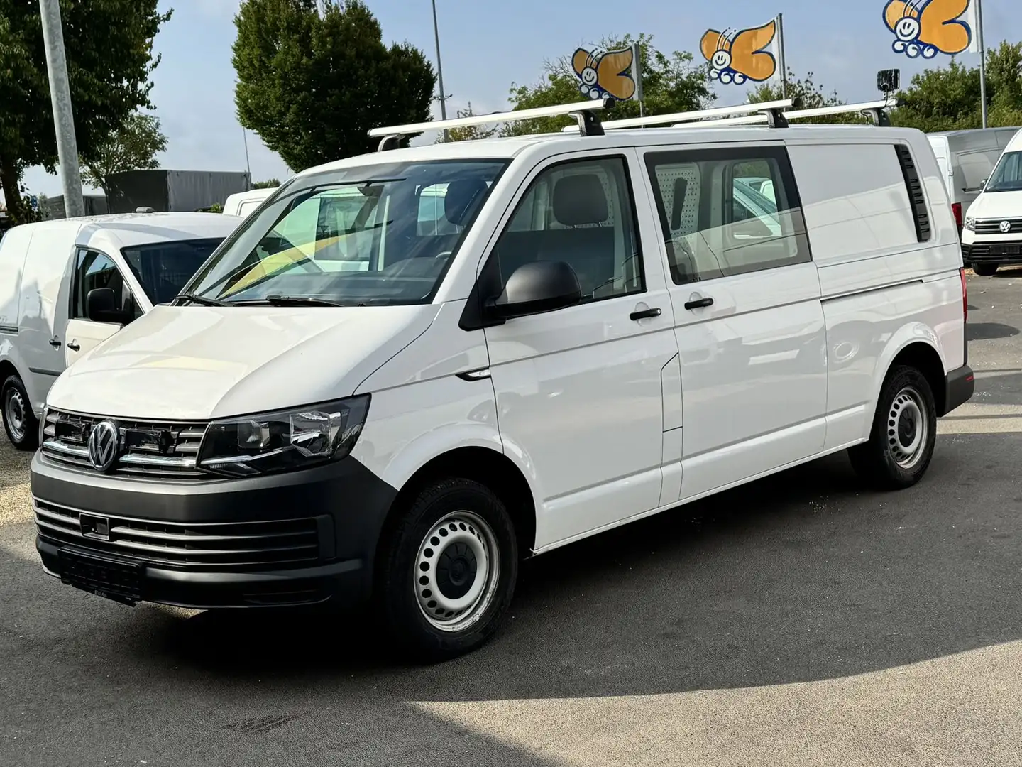 Volkswagen T6 Transporter Kasten TDI LR 4Motion DSG AHK Weiß - 2