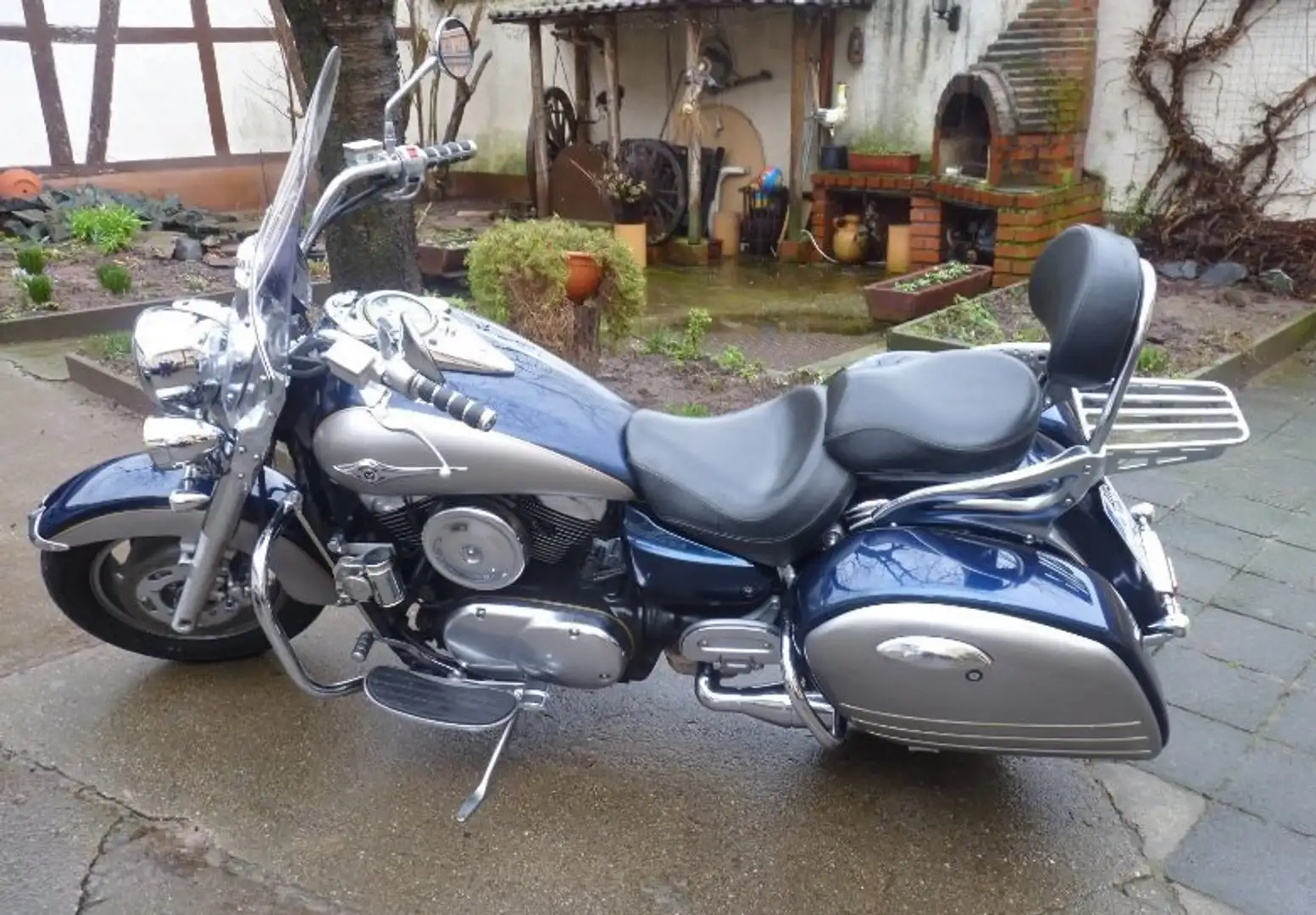 Kawasaki VN 1600 Blauw - 2