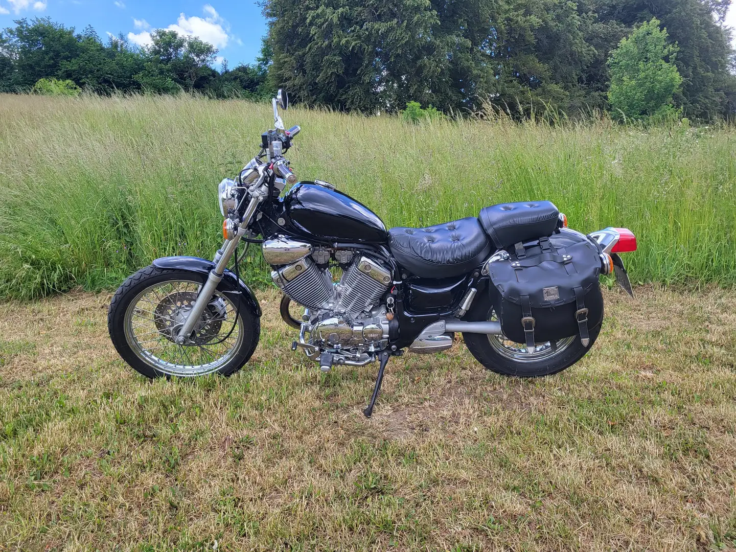 Yamaha XV 535 Yamaha Virago 535 Klassischer Cruiser TÜV neu Noir - 1