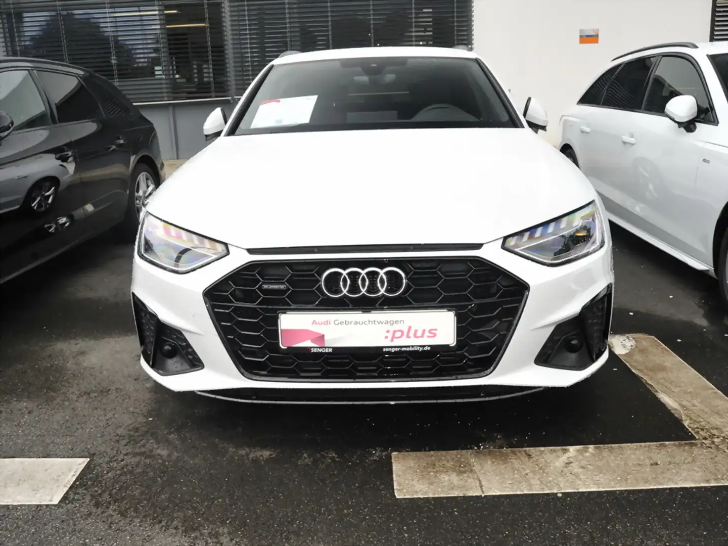 Audi A4 Avant 45 TFSI quattro S line S tronic LED AHK Weiß - 2