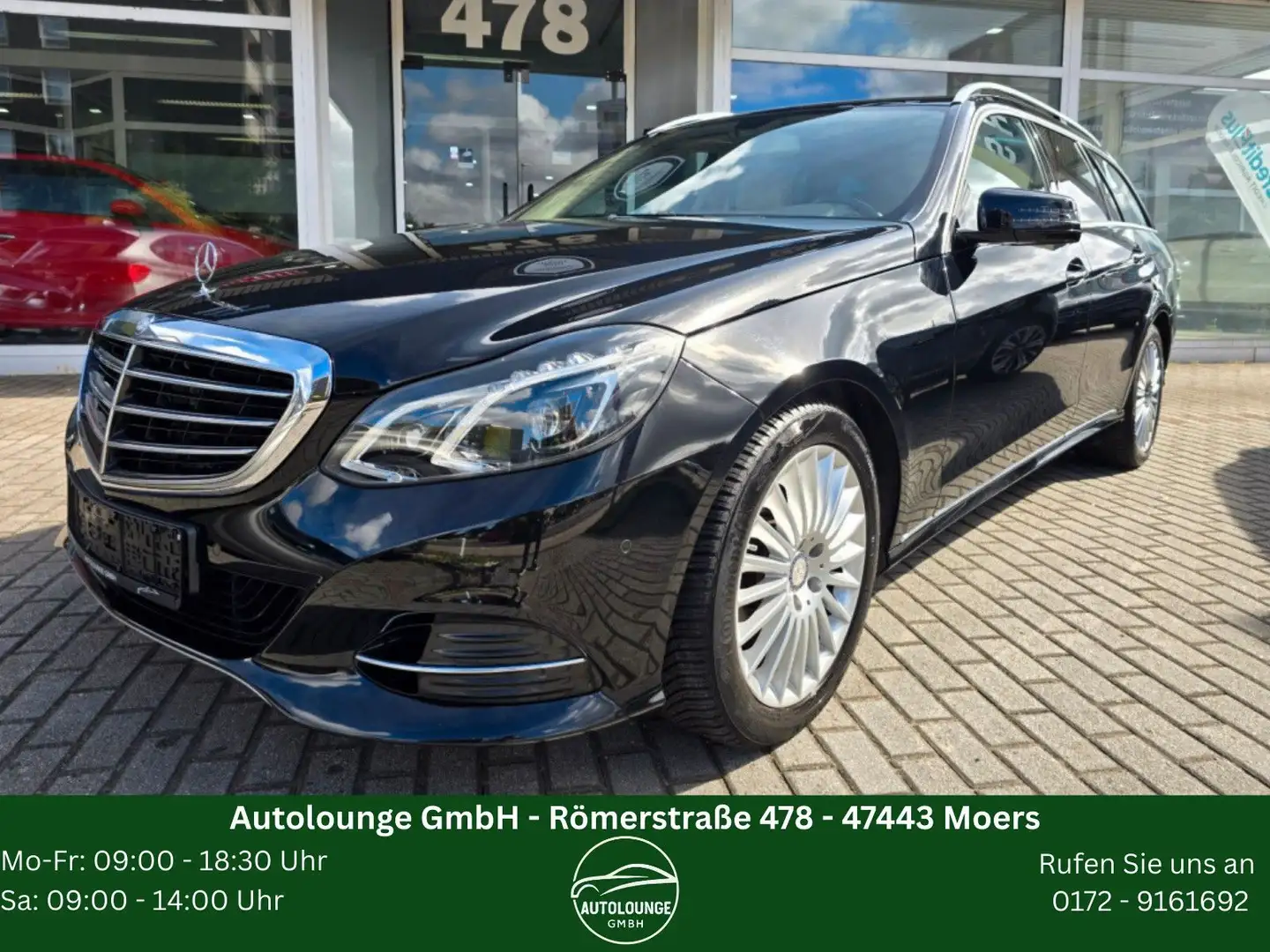 Mercedes-Benz E 200 CGI BlueEfficiency*Navi*LED*AktParkas.*TOP Zwart - 1