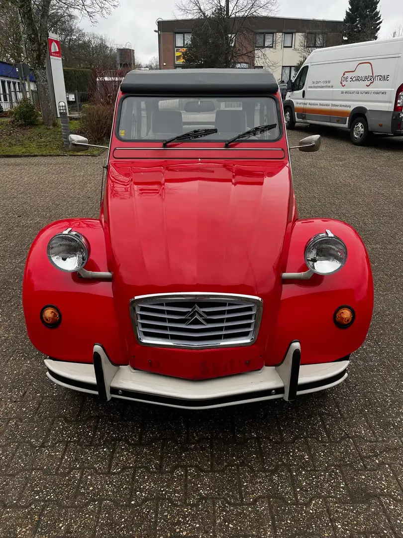 Citroen 2CV 6 Club verzinktes Chassis 1Jahr Gewährleistung Rojo - 1