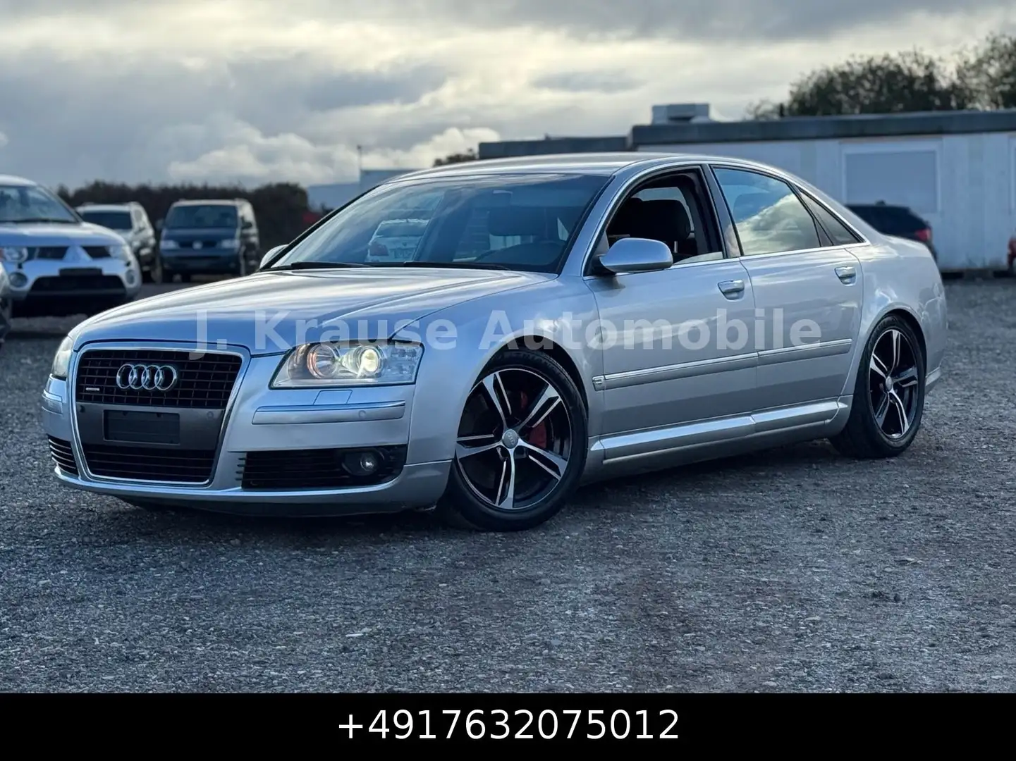 Audi A8 4.2TDI Quattro Navi Bi-Xenon Luft Shzg Silber - 1