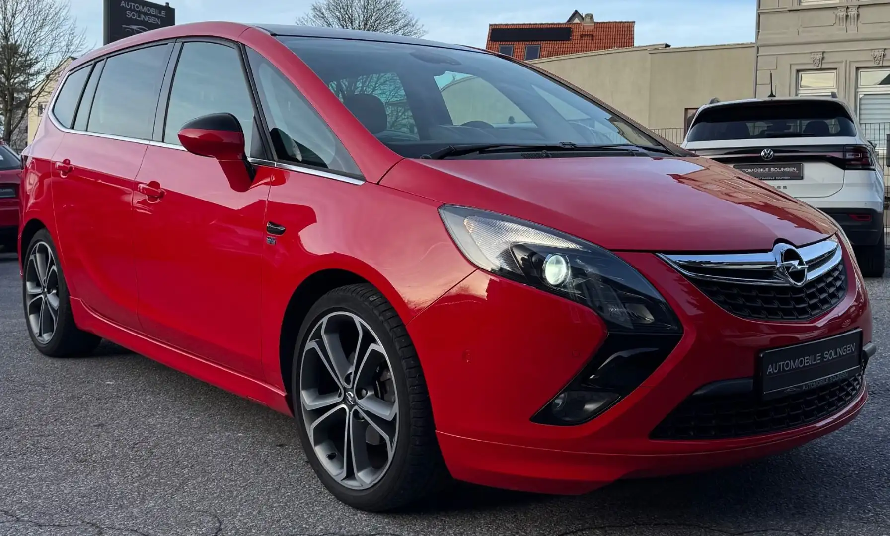 Opel Zafira C Tourer Sport+NAV+LED+PDC+RFK+LEDER+7-SZ Rot - 2