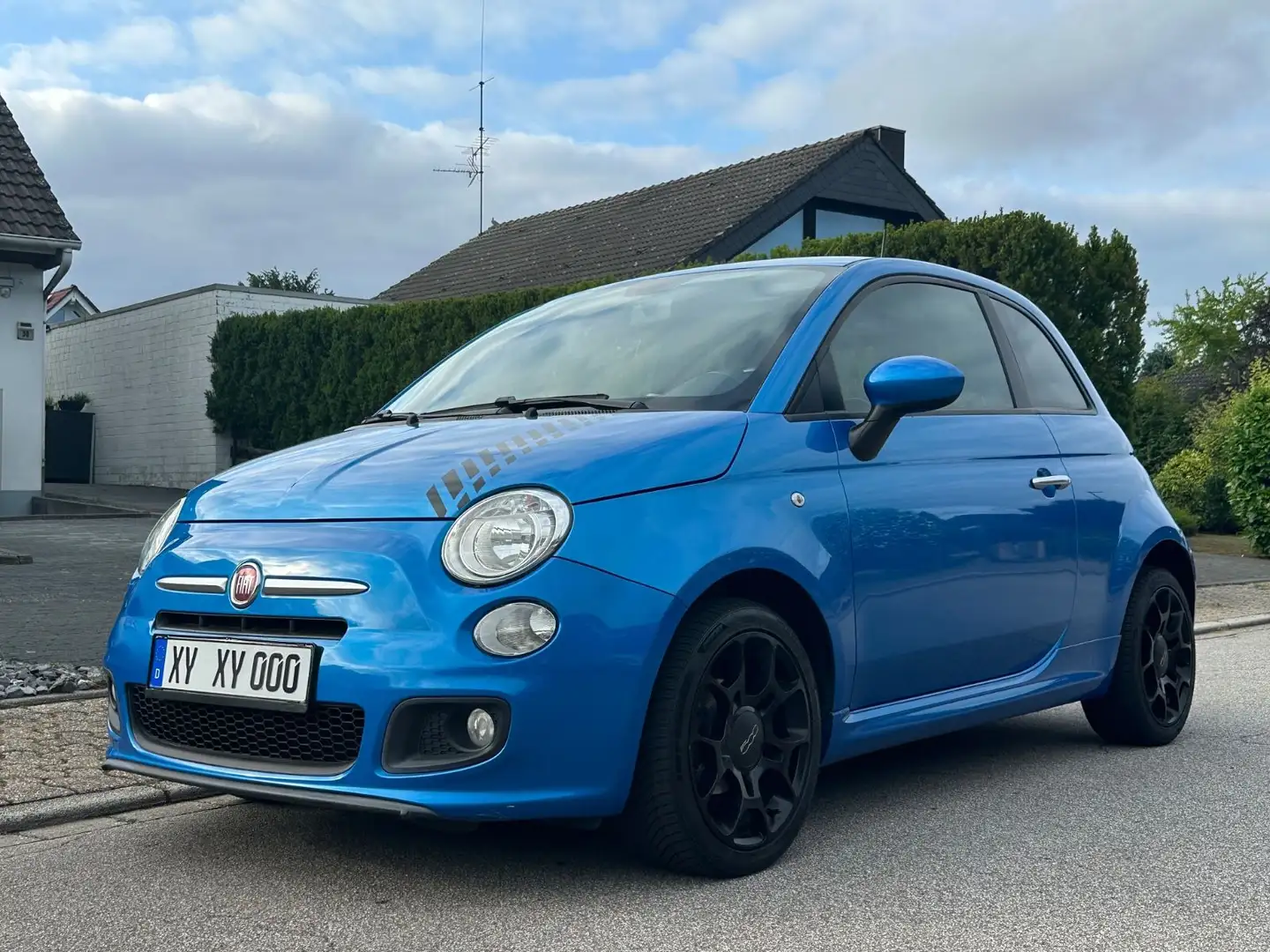 Fiat 500 S Sport 1.2, 144tkm, neu TÜV 7/27 Blu/Azzurro - 1