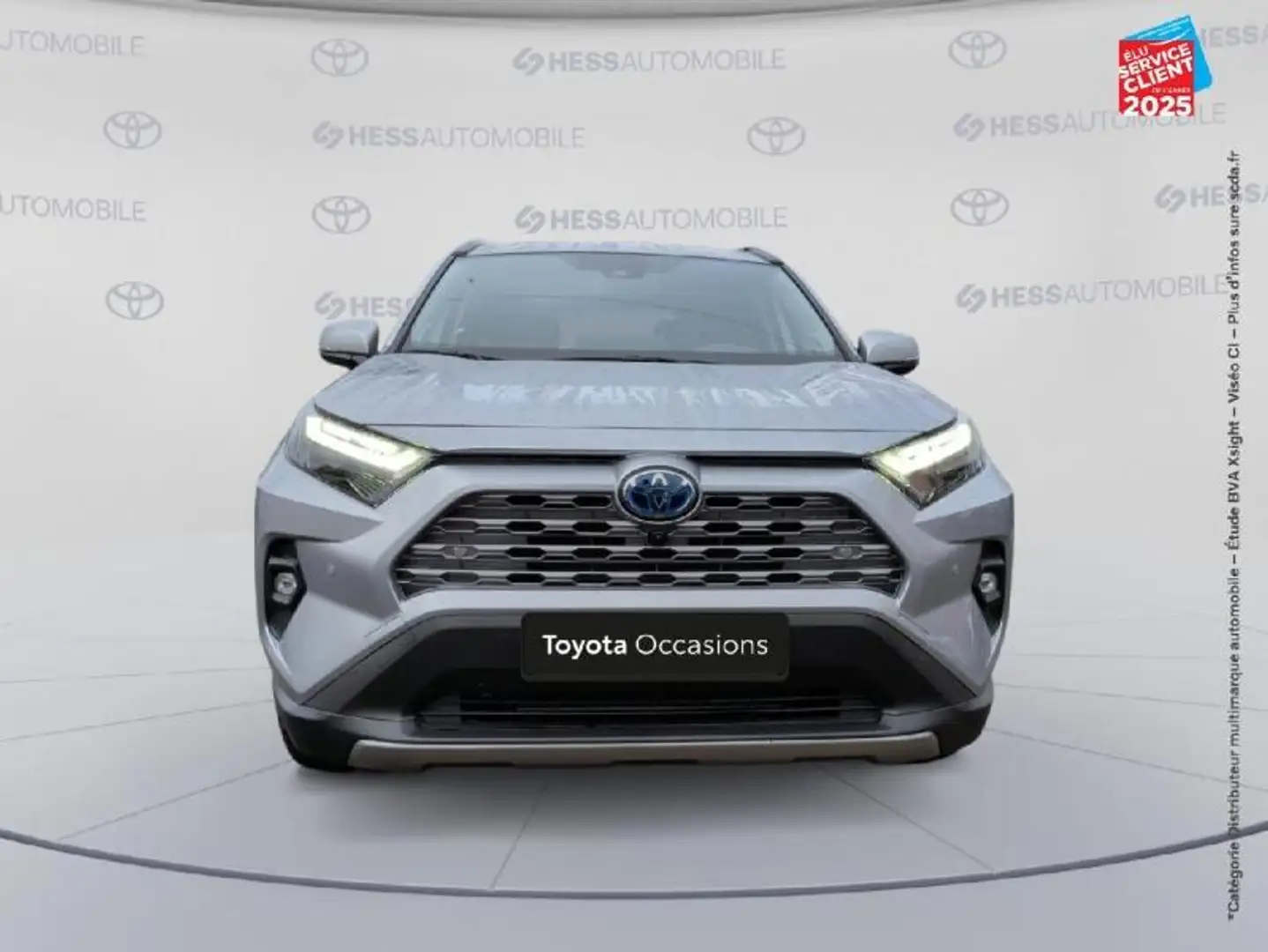 Toyota RAV 4 2.5 Hybride 218ch Lounge 2WD MY24 Gris - 2