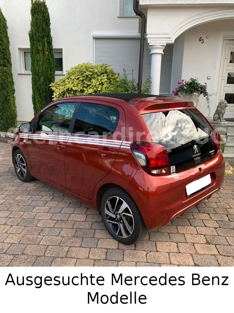 Peugeot 108 TOP Collection VTI 72 Elektrisches Panorama Rosso - 2