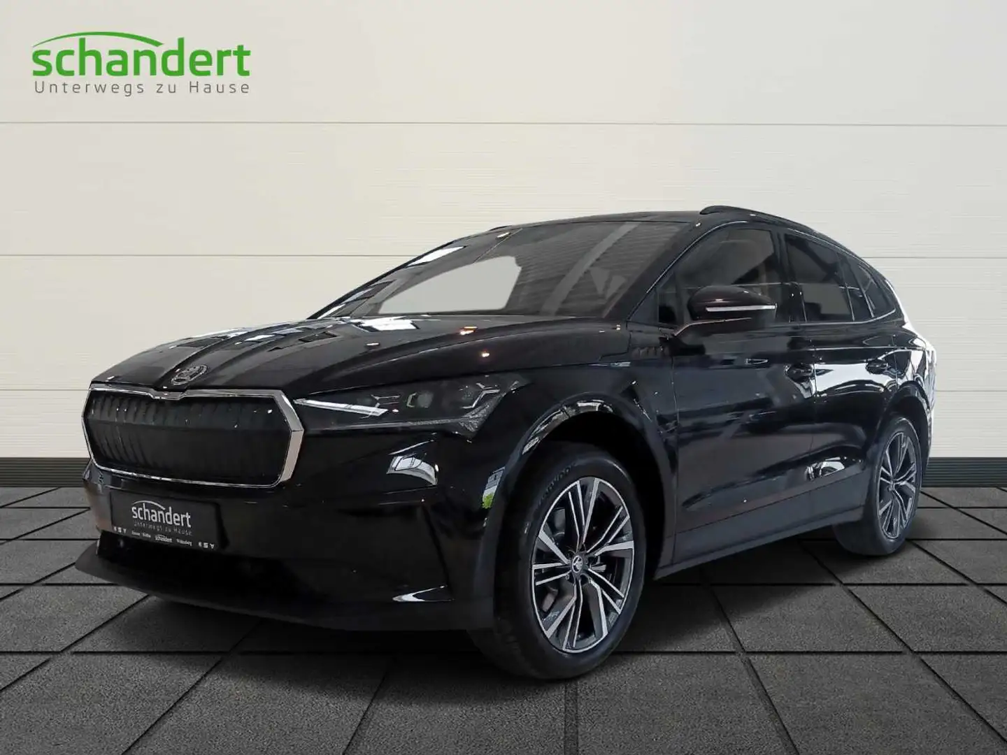 Skoda Enyaq iV 60 LOFT ACC Navi Totwinkel Ass. uvm. Noir - 1