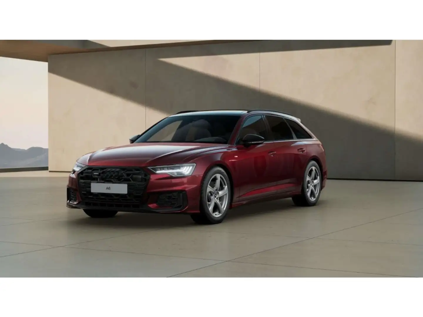 Audi A6 Avant 45 TDI quattro S line competition edition Rot - 2