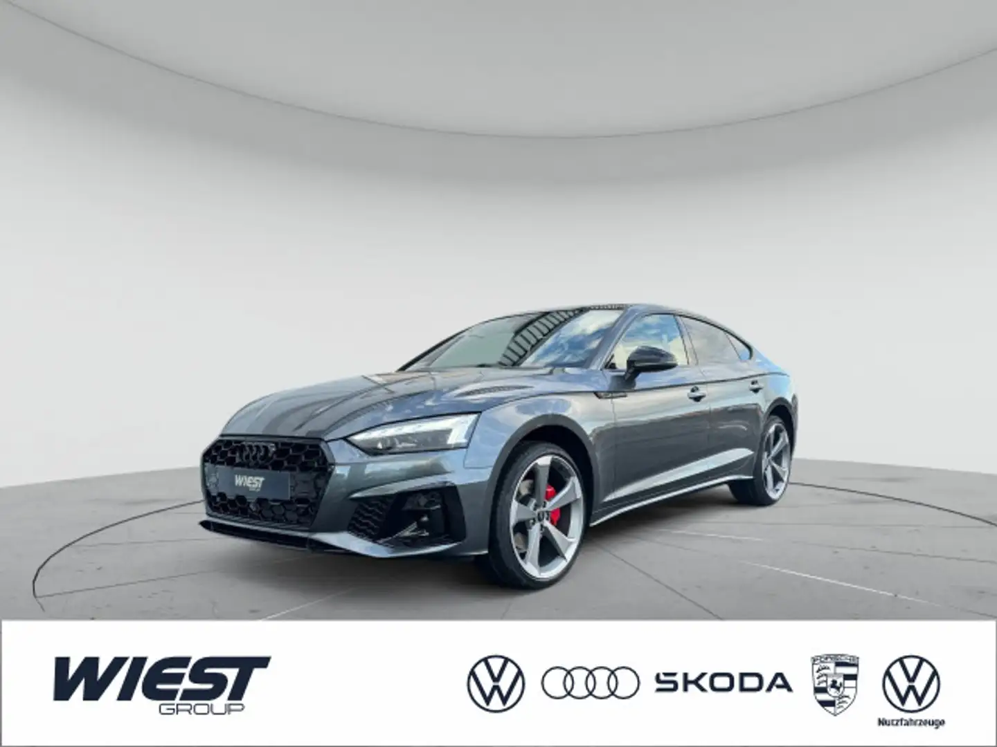 Audi A5 S line 40 TDI 150(204) kW(PS) S tro Gris - 1