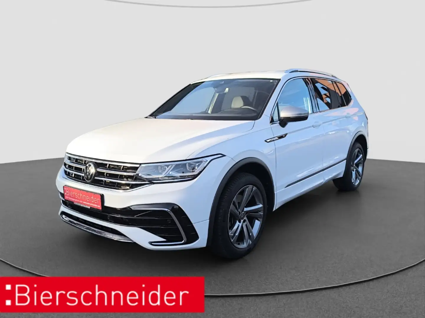 Volkswagen Tiguan Allspace 2.0 TSI DSG R-Line 4Motion AHK UP MATRIX NAVI ACC Weiß - 1