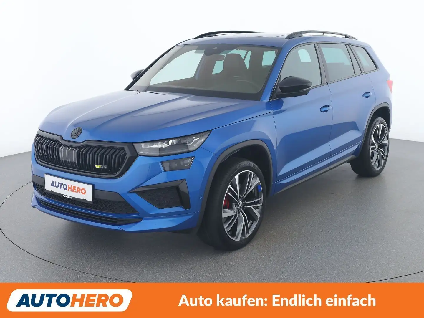 Skoda Kodiaq 2.0 TSI RS 4x4 Blau - 1