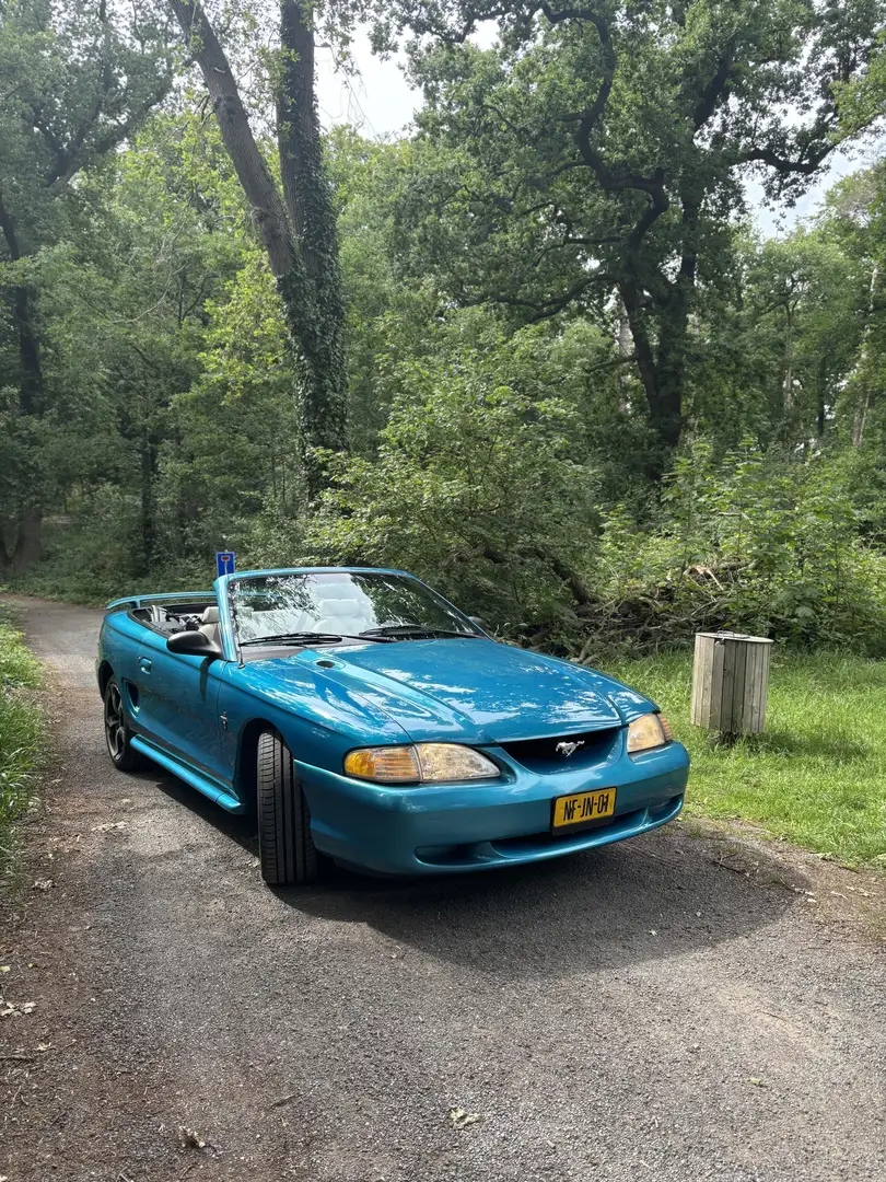 Ford Mustang 1994 3.8 V6 Convertible Blauw - 2