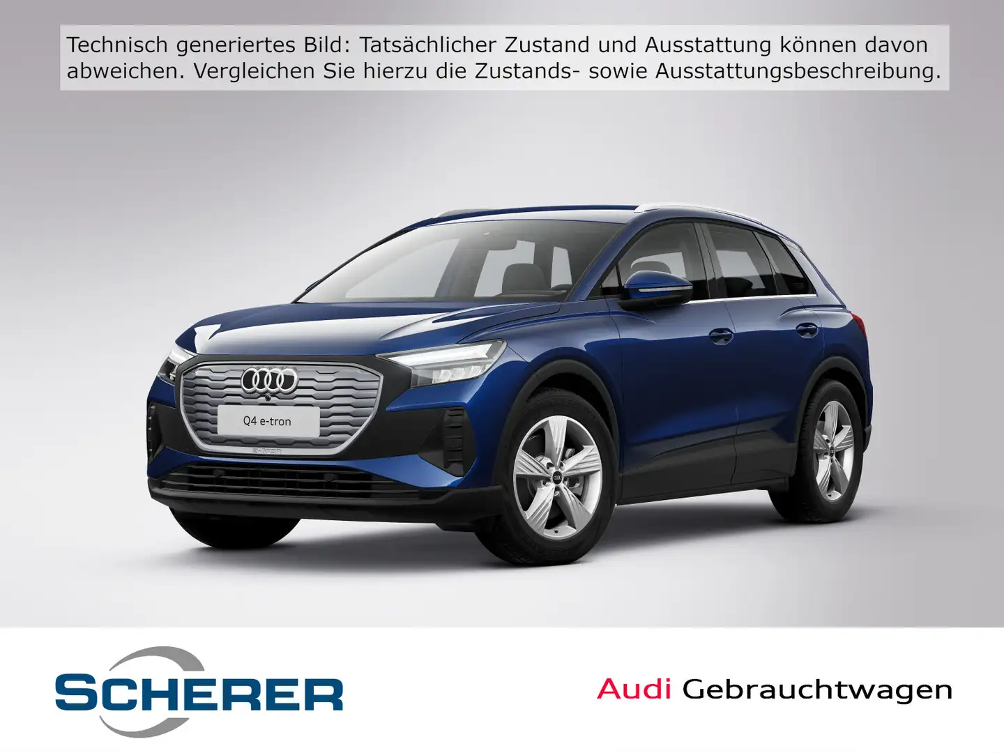Audi Q4 e-tron 40 e-tron *Navi*Assitenz*VC*ACC*Kamera Blau - 1