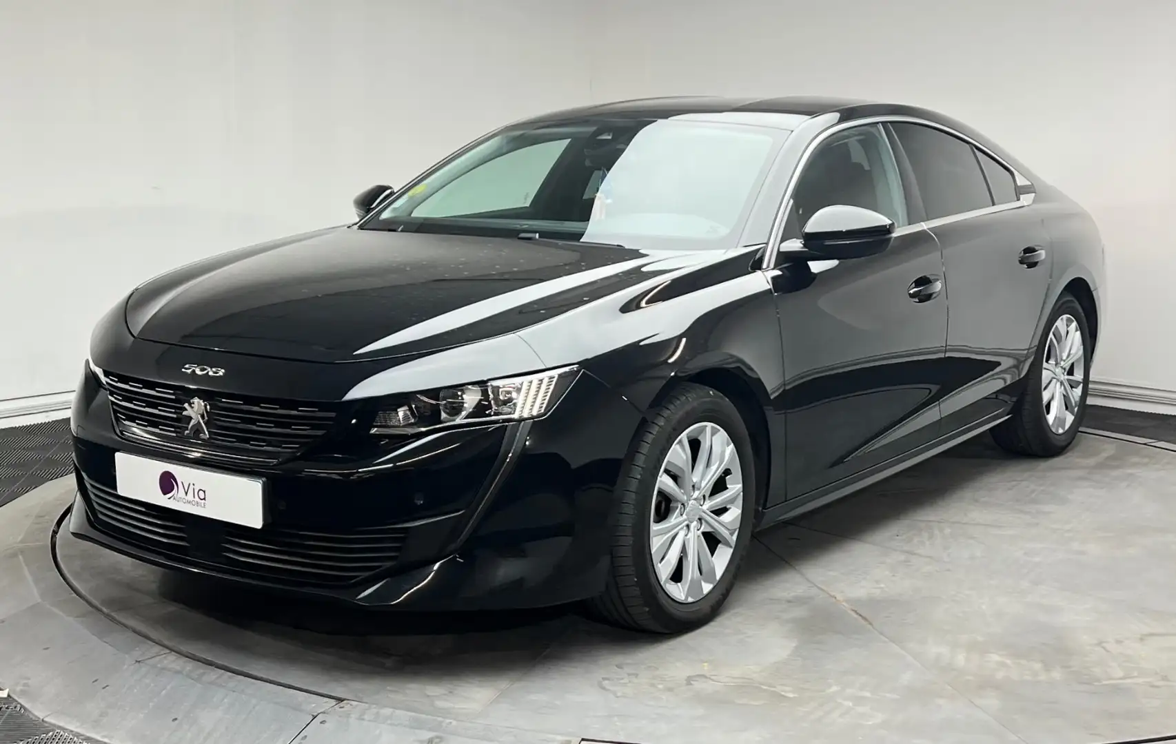 Peugeot 508 BlueHDi 130 ch S\u0026amp;S BVM6 Allure Schwarz - 1