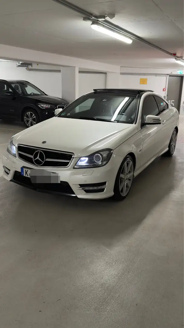 Mercedes-Benz C 350 Coupe AMG-Paket (BlueEFFICIENCY) 7G-TRONIC White - 2