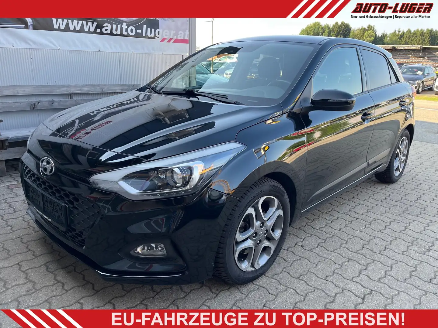 Hyundai i20 Style 1.0 *Rückfahrkamera* Automatik* 74 kW (1... Schwarz - 1
