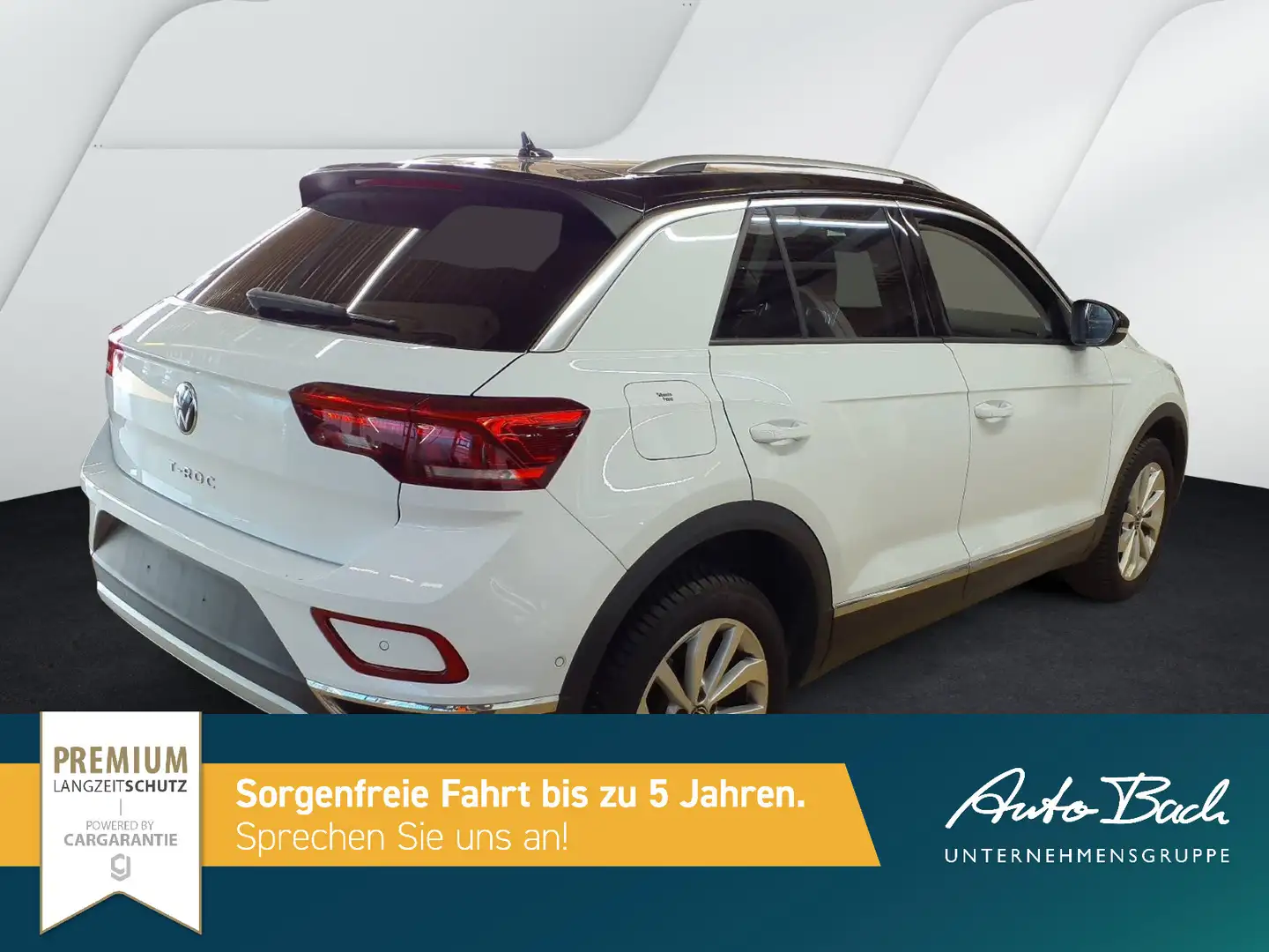 Volkswagen T-Roc 1.5 TSI DSG Style, Navi, LED, AHK, App-Con Weiß - 2