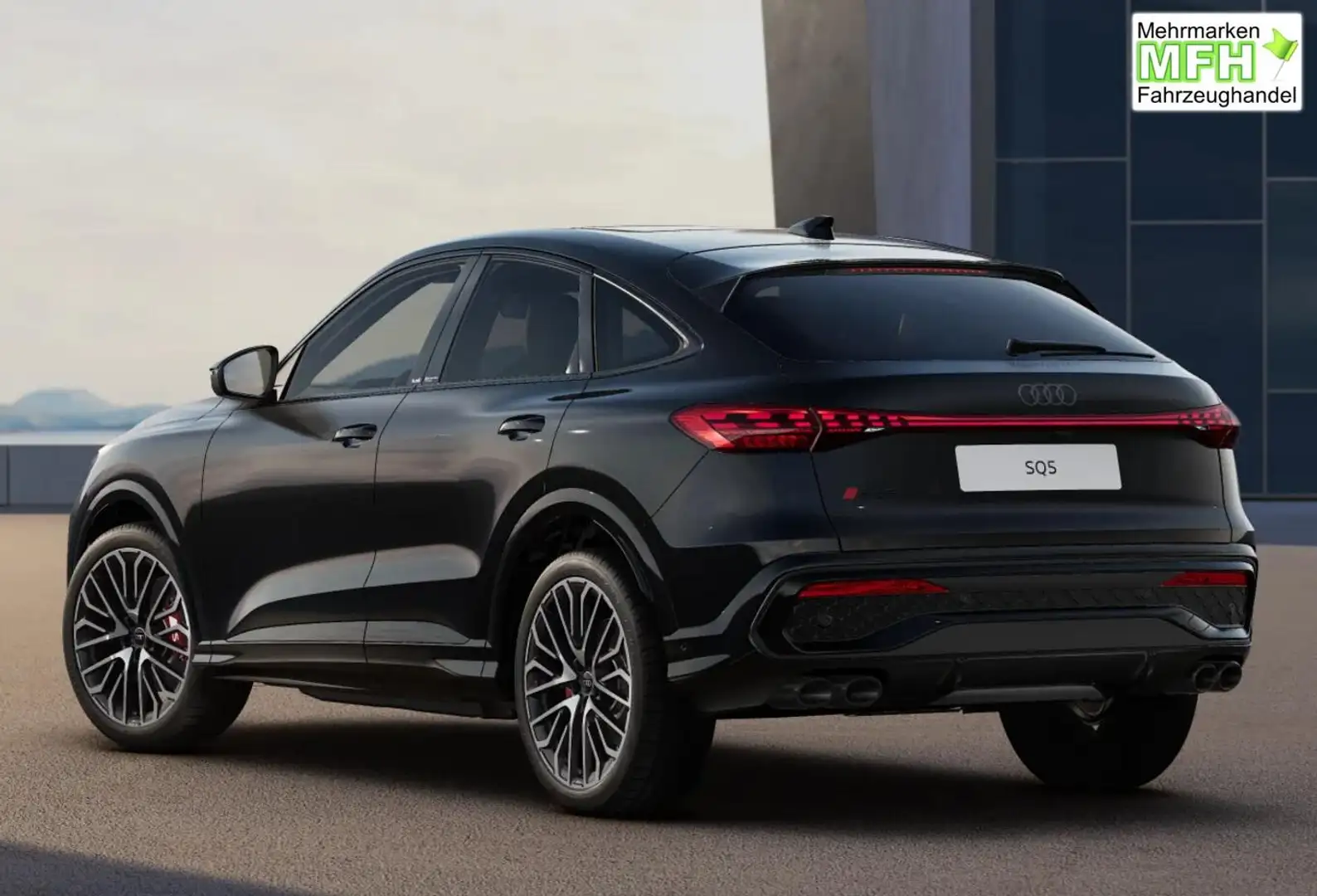 Audi SQ5 Edition one Sportback TFSI Tech+ Luft Pano 270 ... Zwart - 2