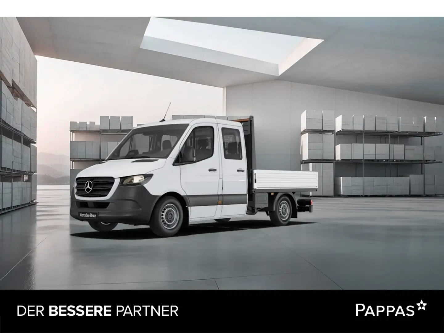 Mercedes-Benz Sprinter 317 CDI Pritsche PRO Standard Cam SHZ Weiß - 1