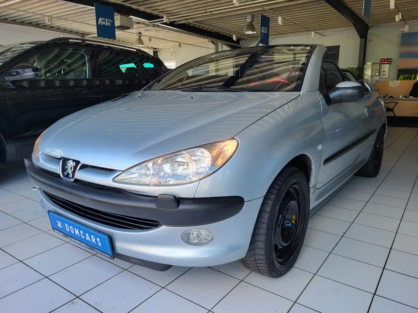 Peugeot 206 Cabriolet CC Platinum   *LEDER+SITZHEIZUNG* Grau - 2