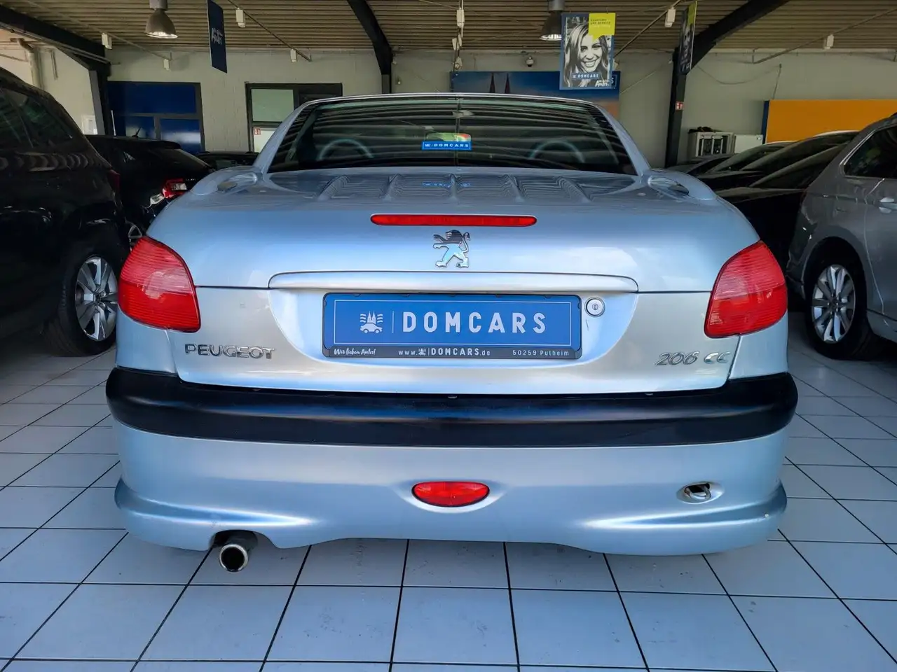 Peugeot 206 Cabriolet CC Platinum *LEDER+SITZHEIZUNG*, foto 8