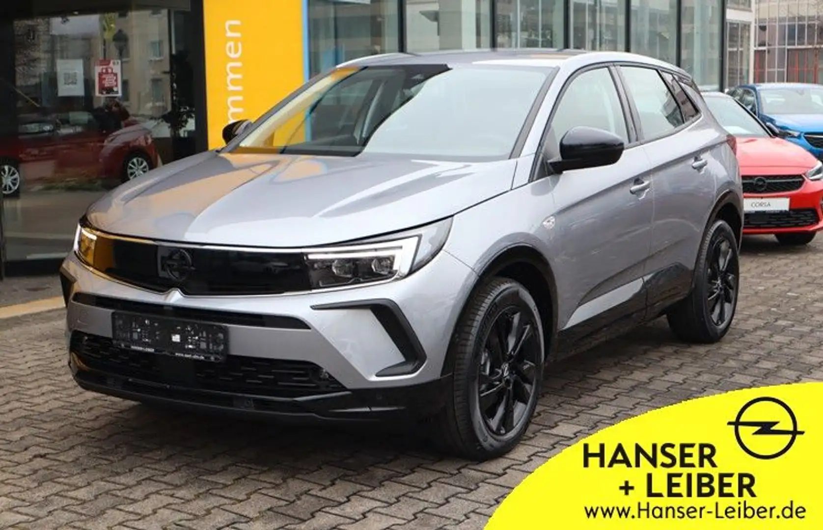 Opel Grandland X Grandland 1.2T 48V DCT6 GS, Navi Pro, 360° Silber - 1