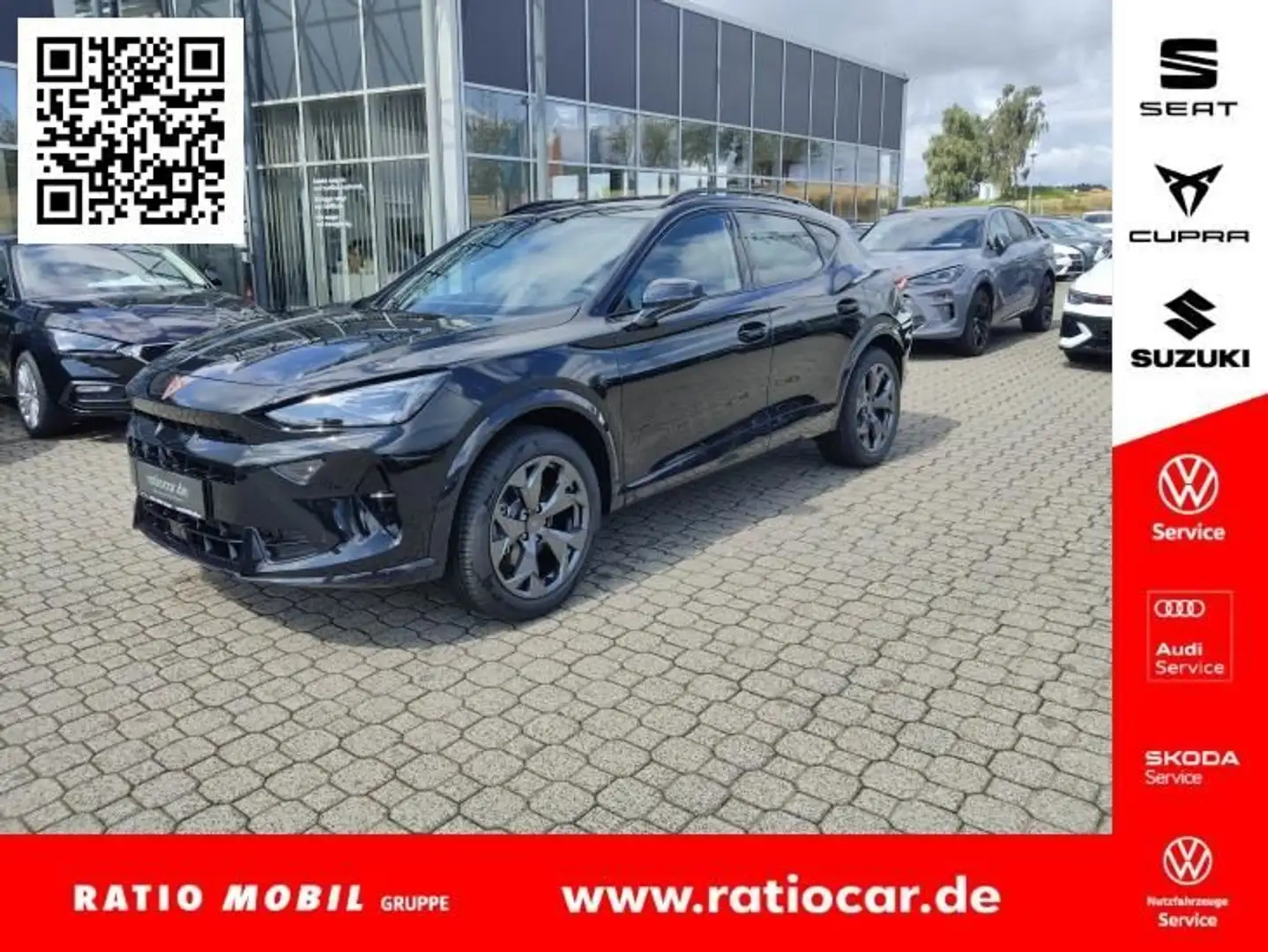 CUPRA Formentor FORMENTOR 2.0 TSI  DSG 4DRIVE +GAR.*NAVI AHK SHZ Schwarz - 1