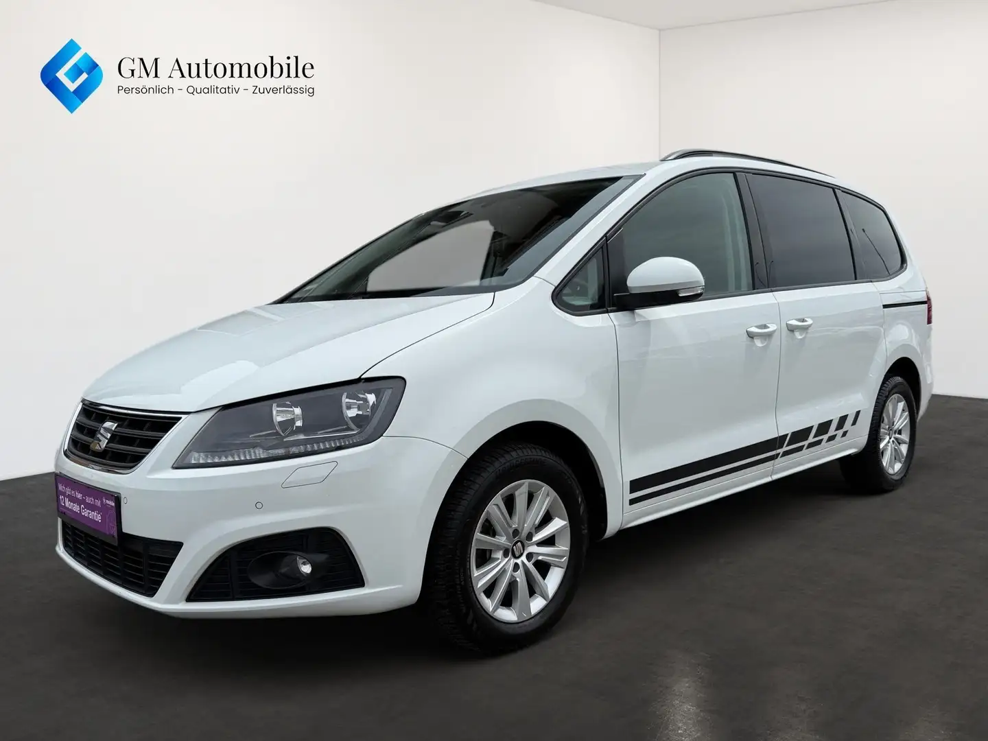 SEAT Alhambra 2.0 TDI Executive Blanc - 1