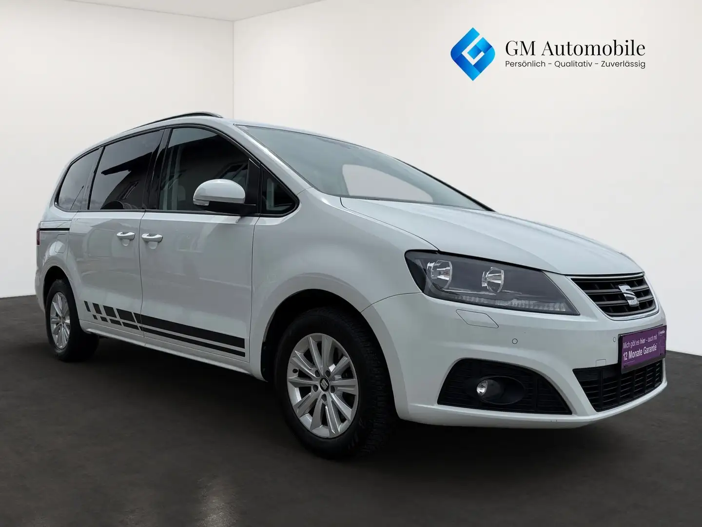 SEAT Alhambra 2.0 TDI Executive Blanc - 2