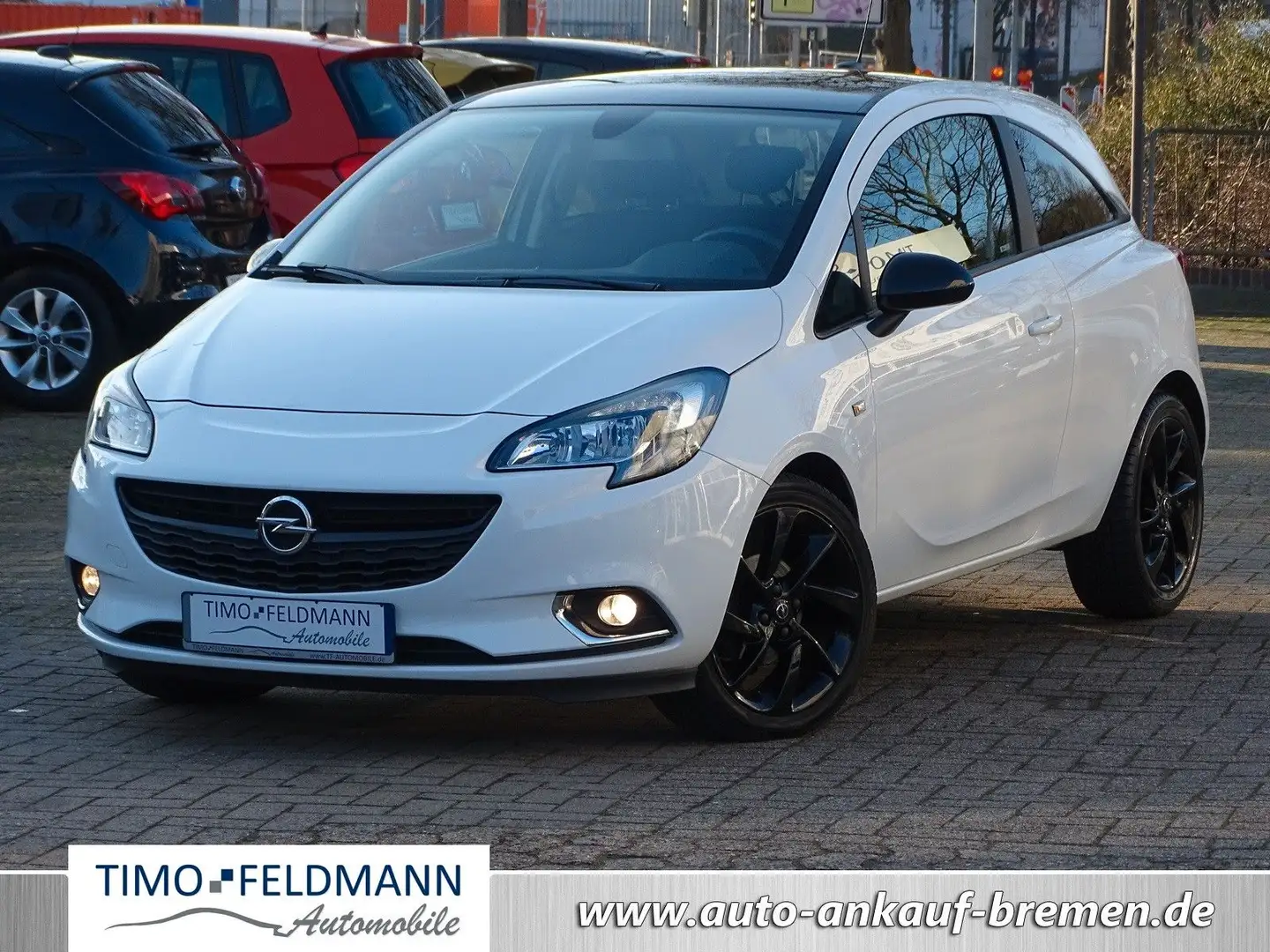 Opel Corsa E 1.4 Color Edition Blanc - 1