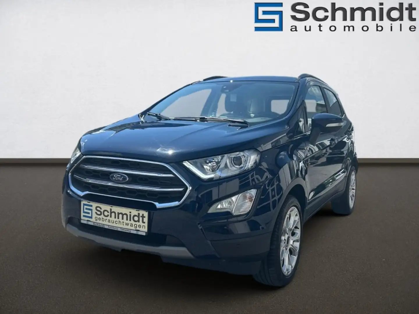 Ford EcoSport Titanium 5-türig 1,0 EBoost 125PS M6 F Blau - 1