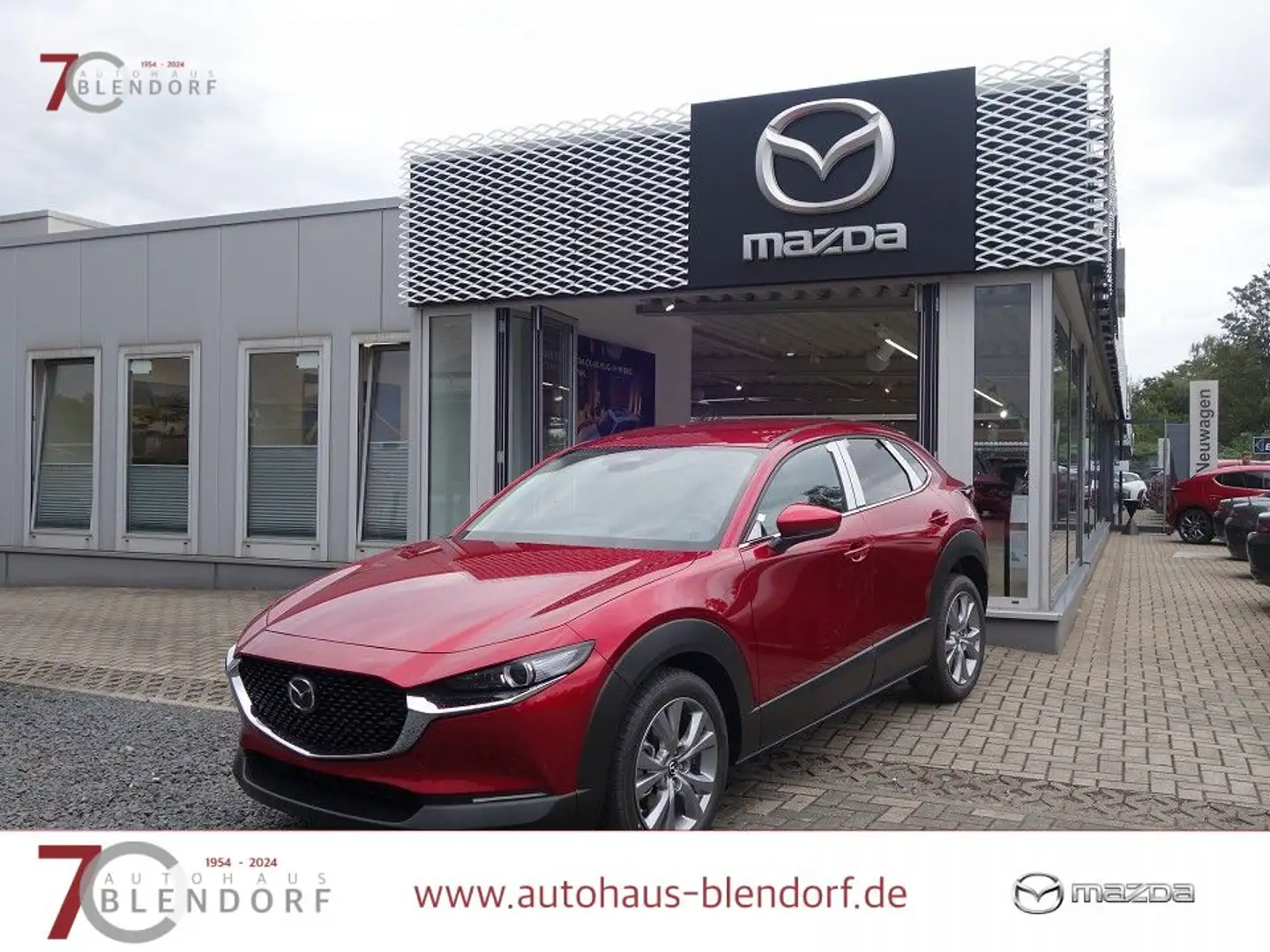 Mazda CX-30 Exclusive-Line 186 Automatik 2025|Navi|Matrix-LED Rot - 1
