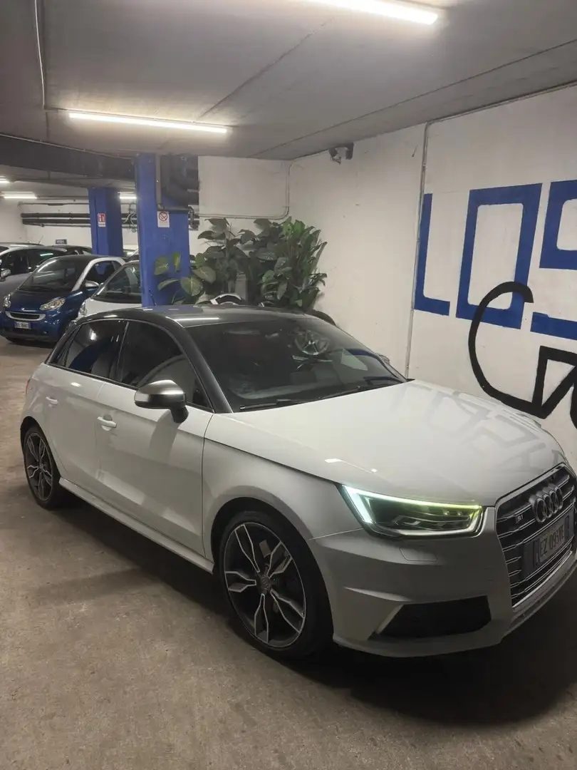 Audi A1 S1 2.0 TFSI quattro Blanc - 2
