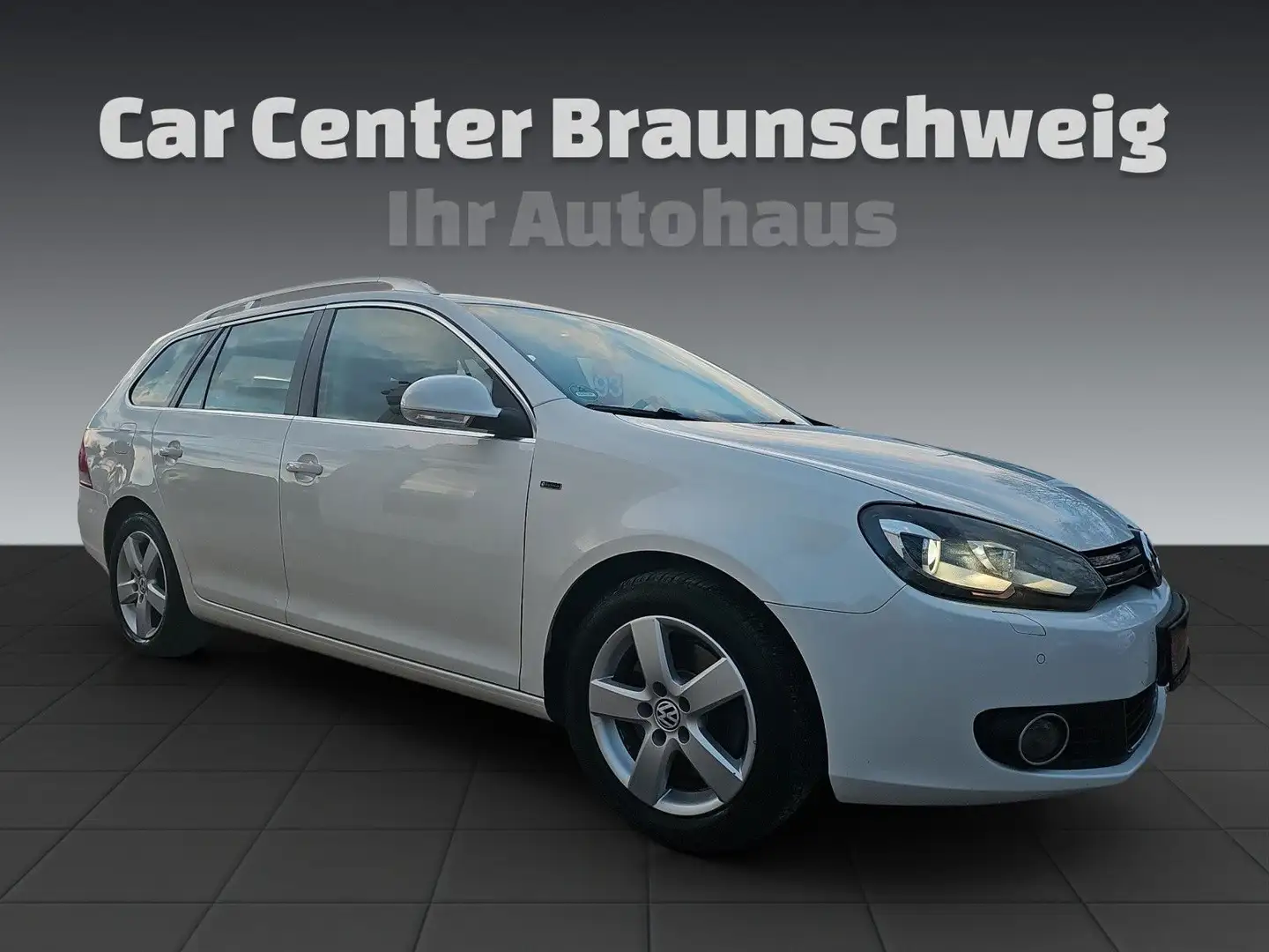 Volkswagen Golf VI 2.0 TDI DSG Exclusive Variant+Leder+Pano White - 2
