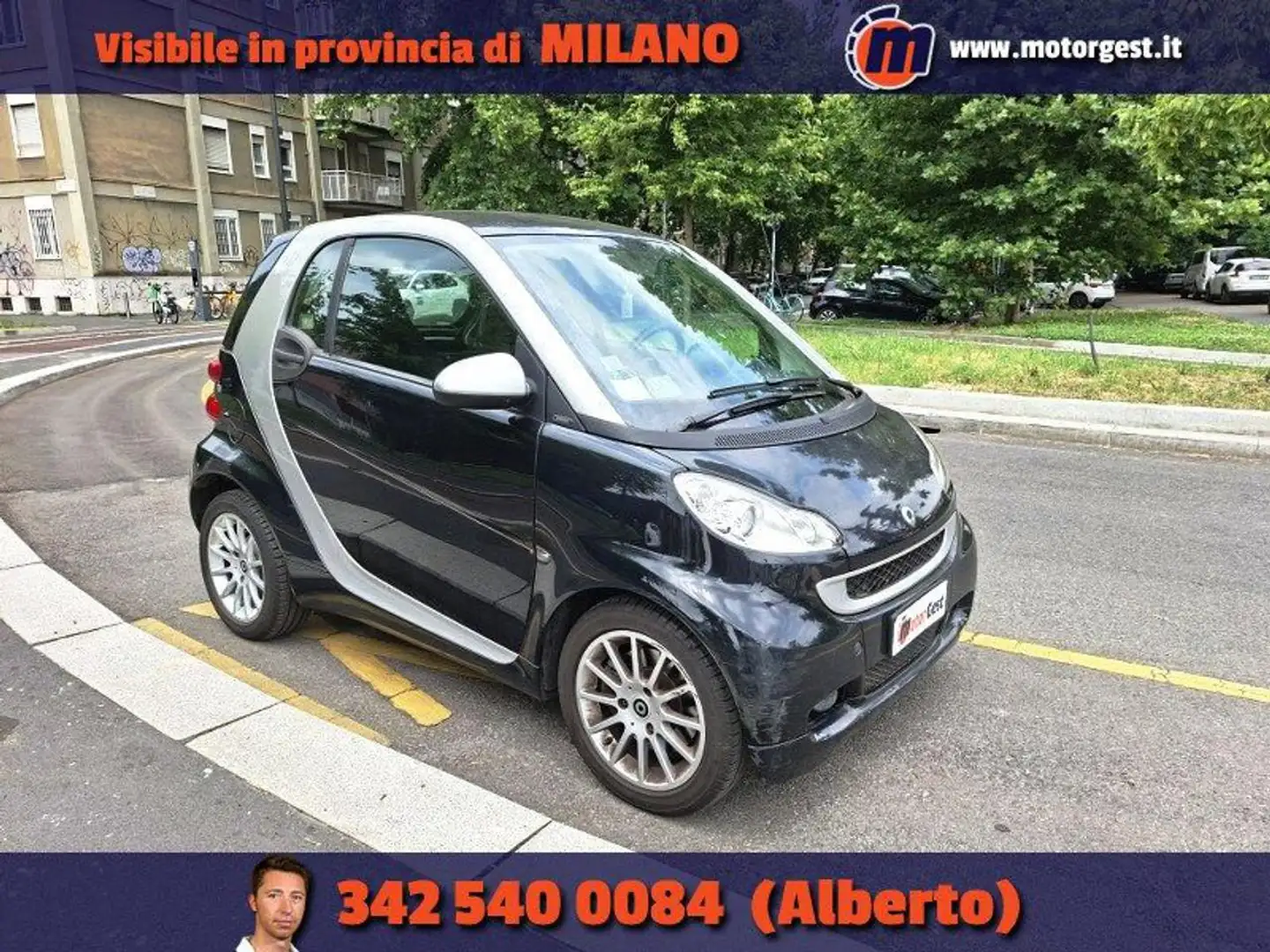 smart forTwo 1000 62 kW coupé passion Negro - 1