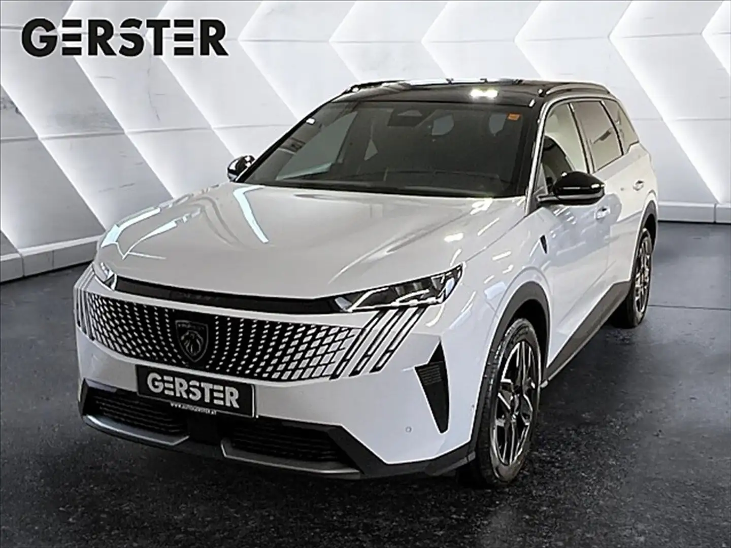 Peugeot 5008 1.2 145 GT ACC LED Navi SHZ 2xKlima Kam. Weiß - 1