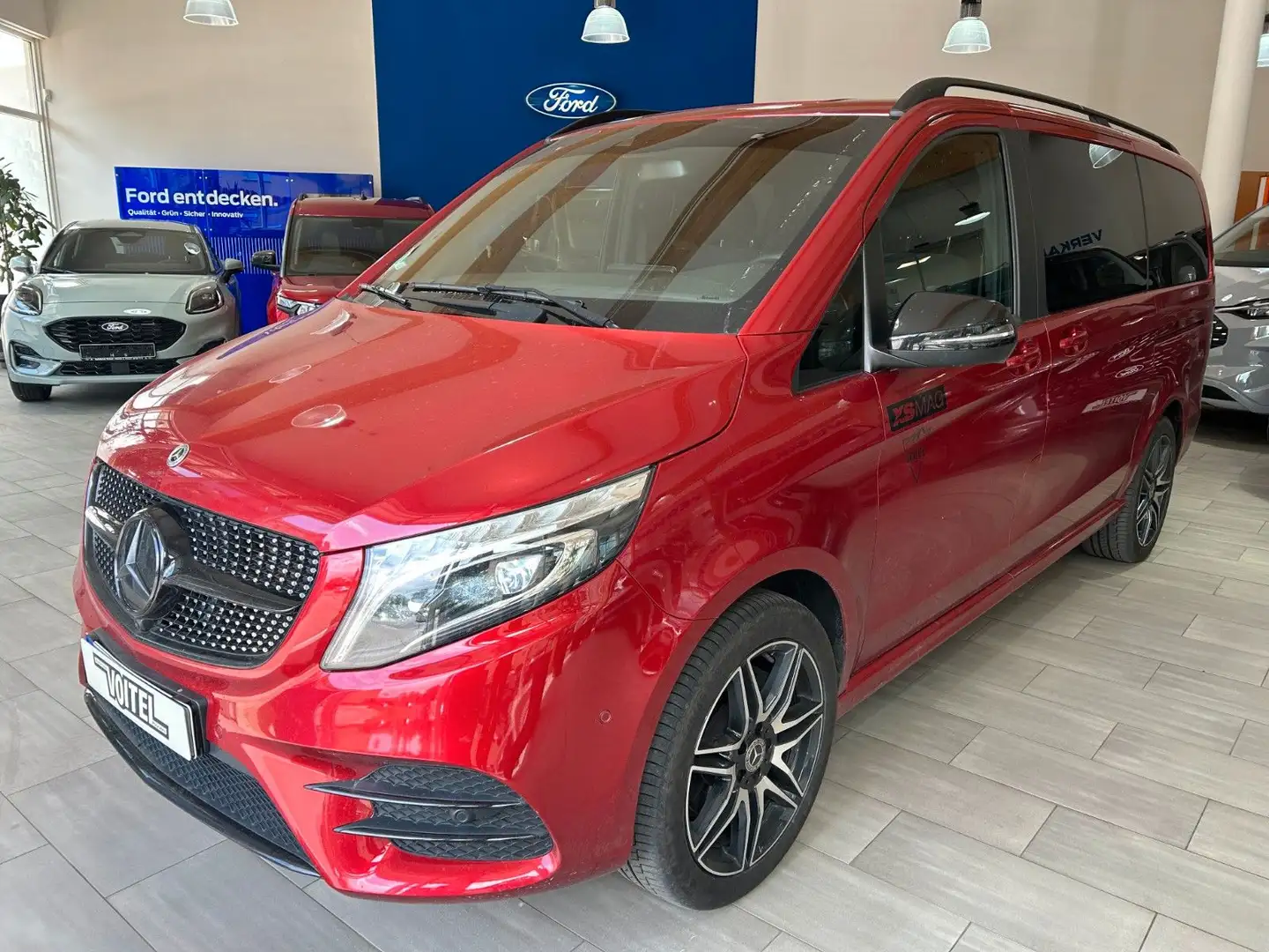 Mercedes-Benz V 220 V -Klasse V 220d EDITION  4MATIC Liegepaket Roşu - 1