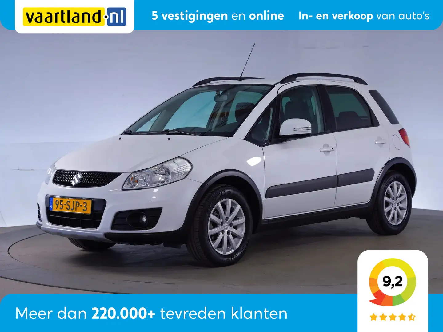 Suzuki SX4 1,6 Executive [ Airco navigatie full map licht met Weiß - 1
